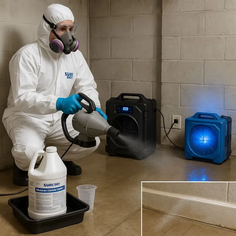 Sanitization and Odor Removal process in Morris, OK