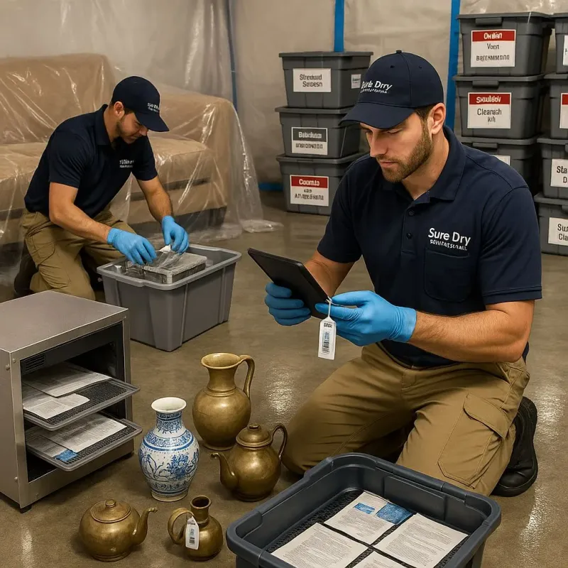 Content Protection and Restoration process in Morris, OK