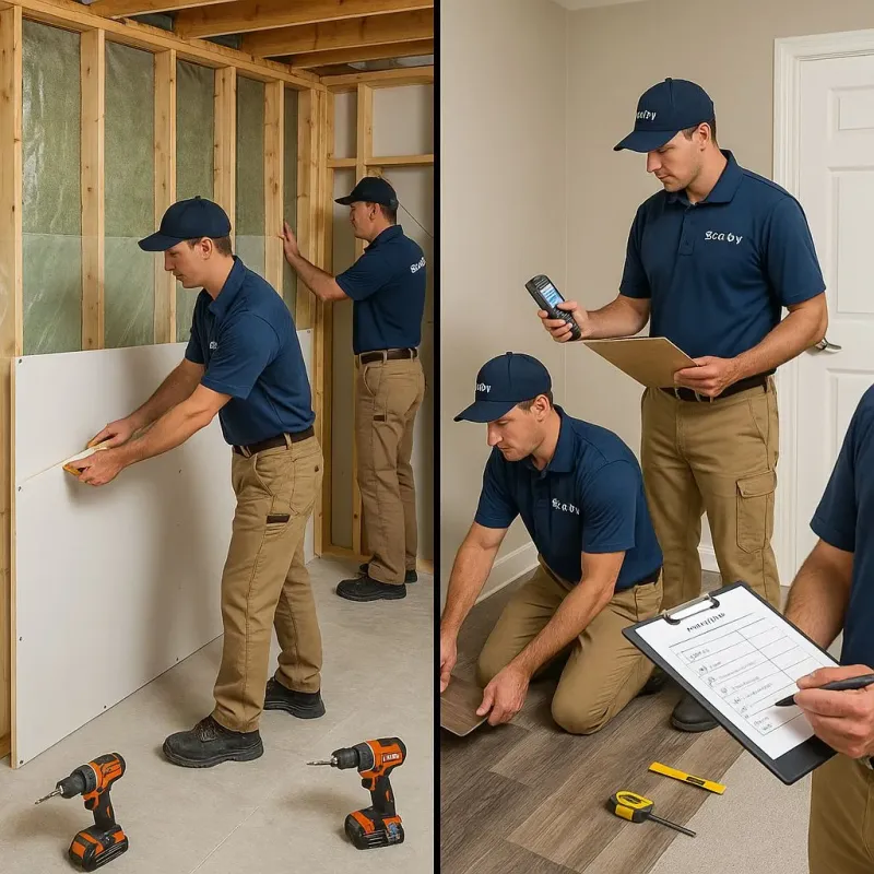 Repairs and Reconstruction process in Morris, OK