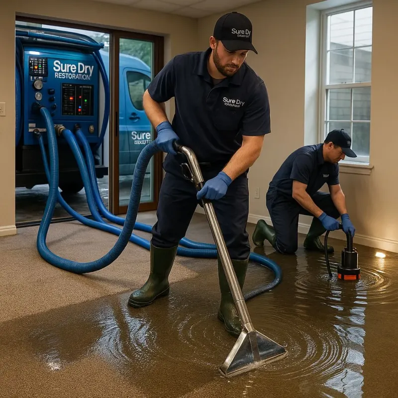 Water Extraction and Removal process in Morris, OK